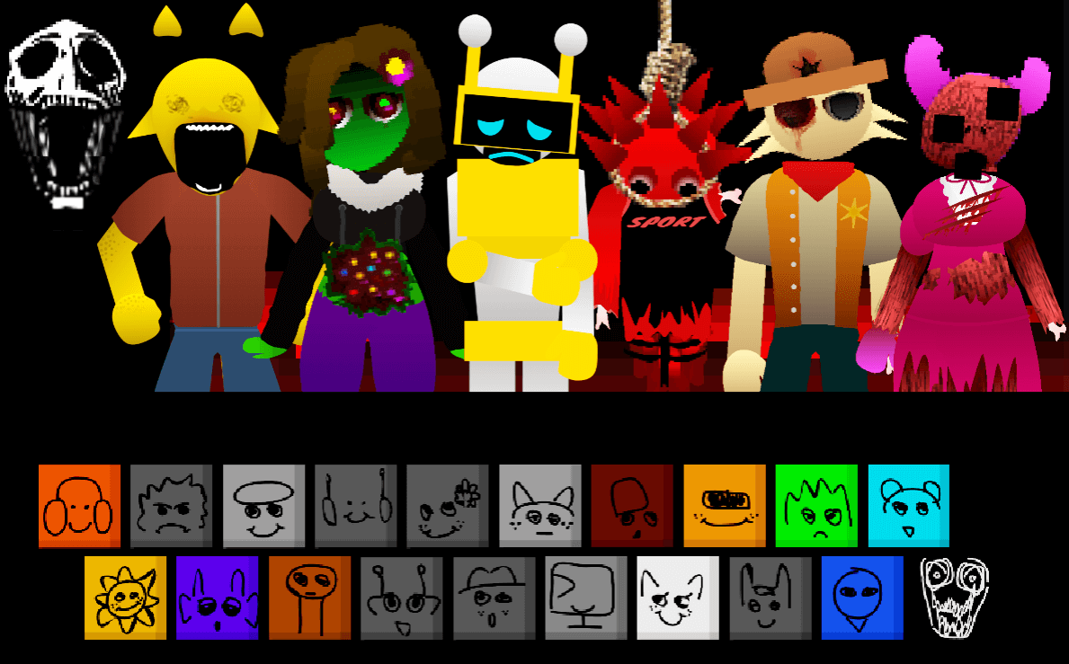 Sprunki 1996 Human Version Screenshot 4