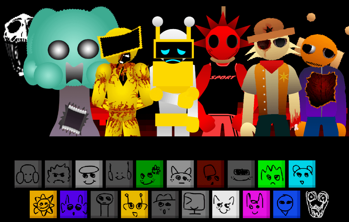 Sprunki 1996 Human Version Screenshot 5