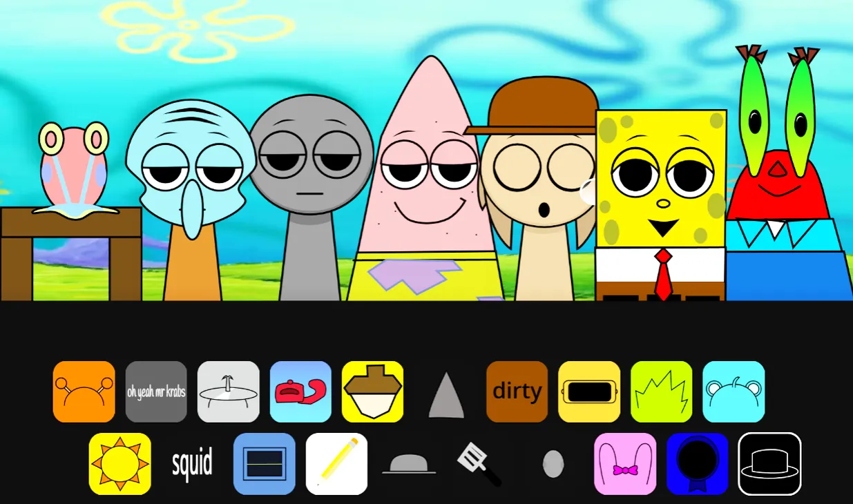 Sprunki Bob Squarepants