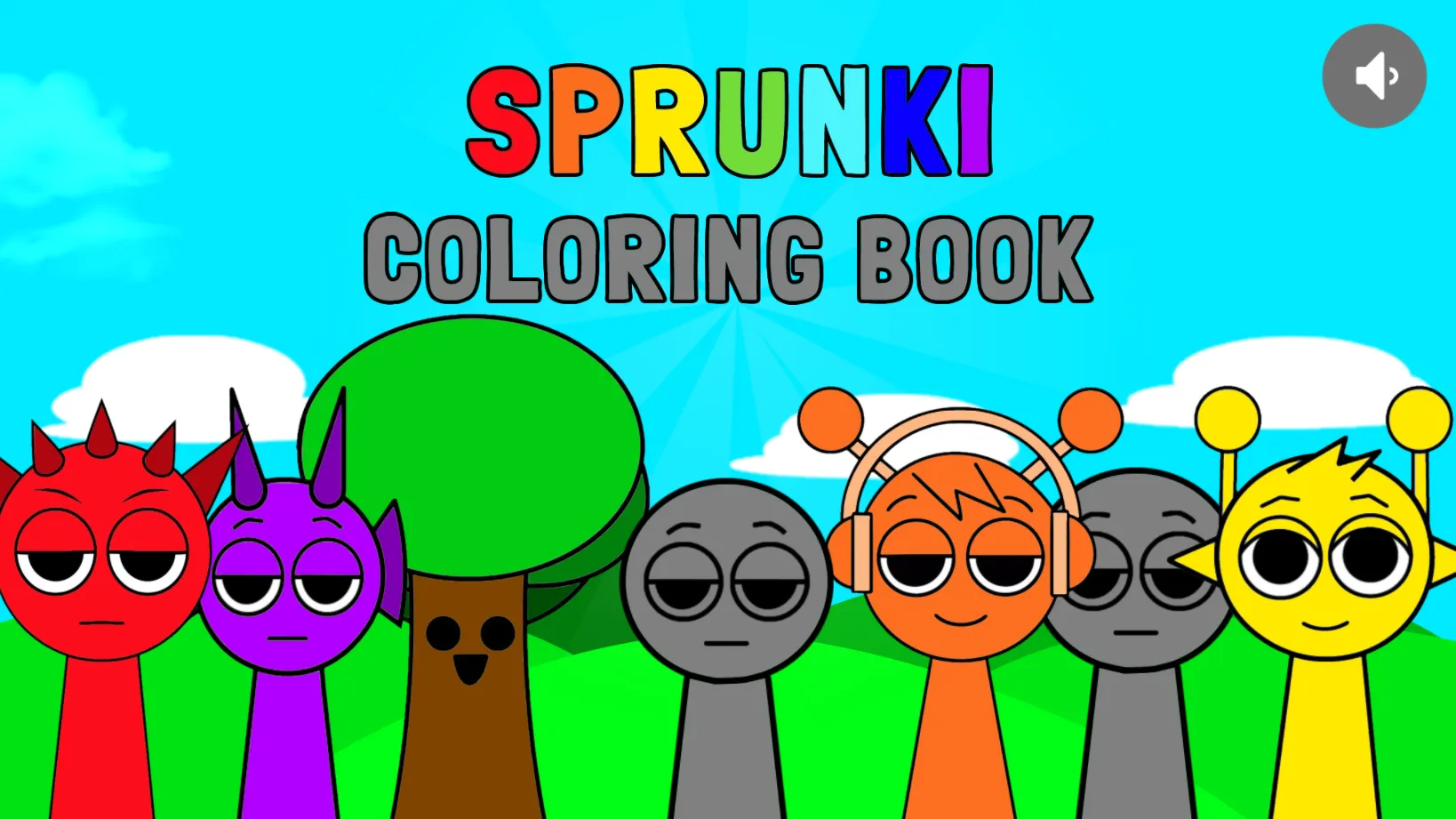 Sprunki Coloring Book