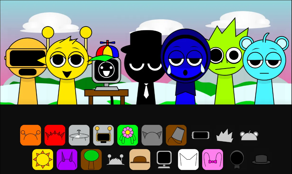 Sprunki Kissing Mod Screenshot 2