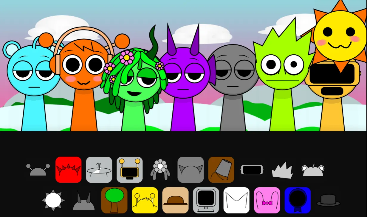 Sprunki Kissing Mod Screenshot 3