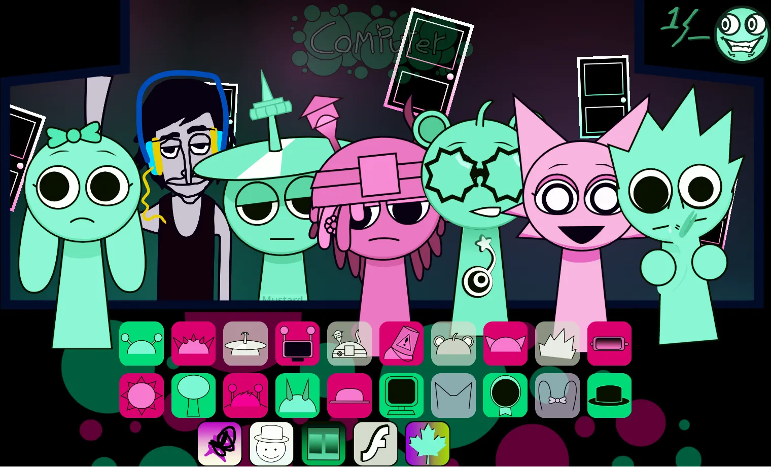 Sprunki Mustard Screenshot 2