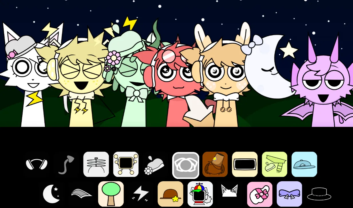 Sprunki Night Time 2