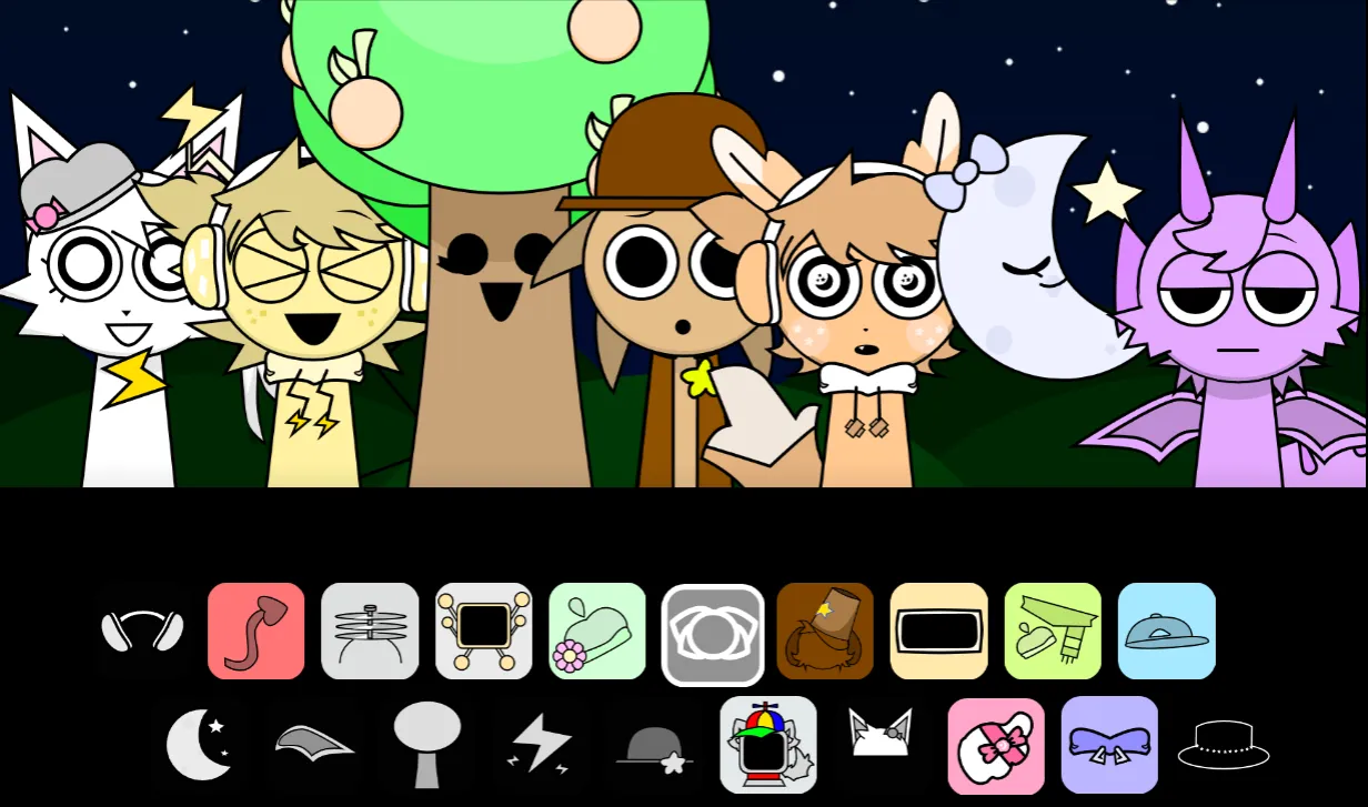 Sprunki Night Time 2 Screenshot 4