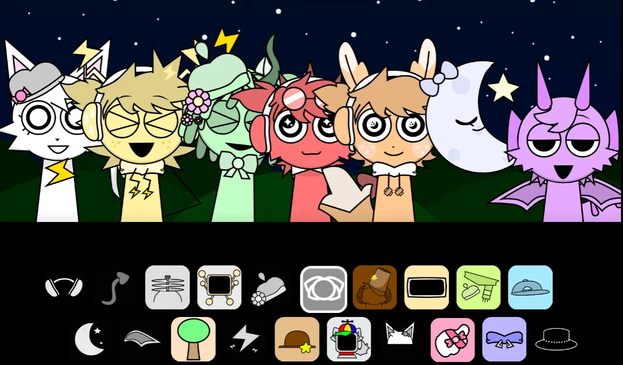 Sprunki Night Time 2 Screenshot 5