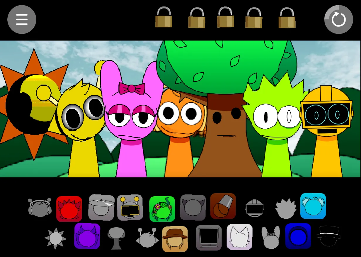 Sprunki Pyramixed Regretful Screenshot 3