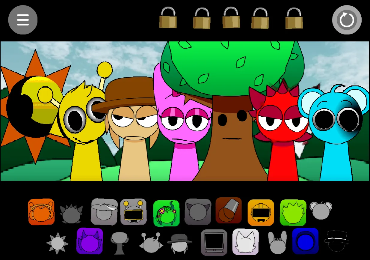 Sprunki Pyramixed Regretful Screenshot 4