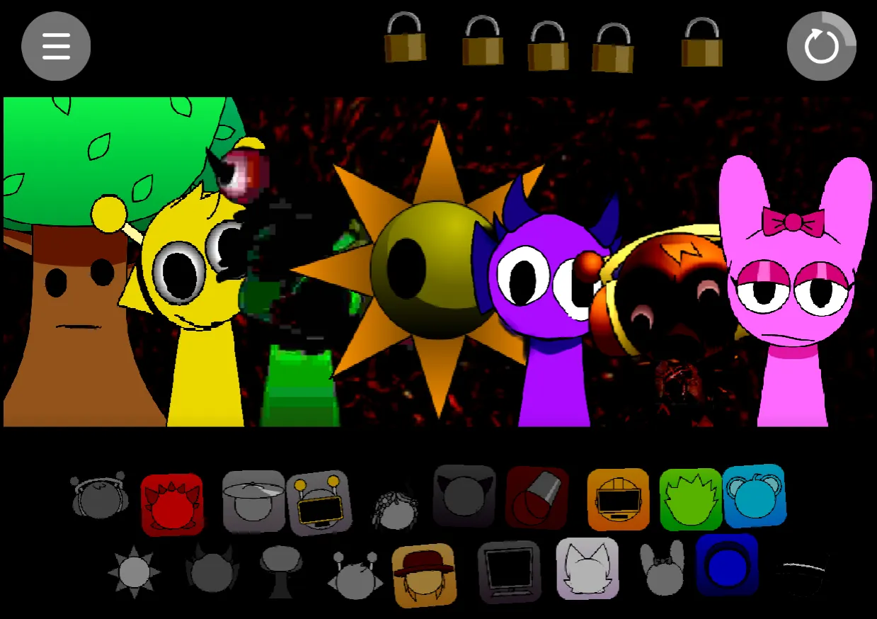 Sprunki Pyramixed Regretful Screenshot 5