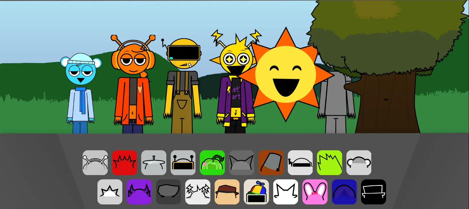 Sprunki Retake: Human Edition Screenshot 3