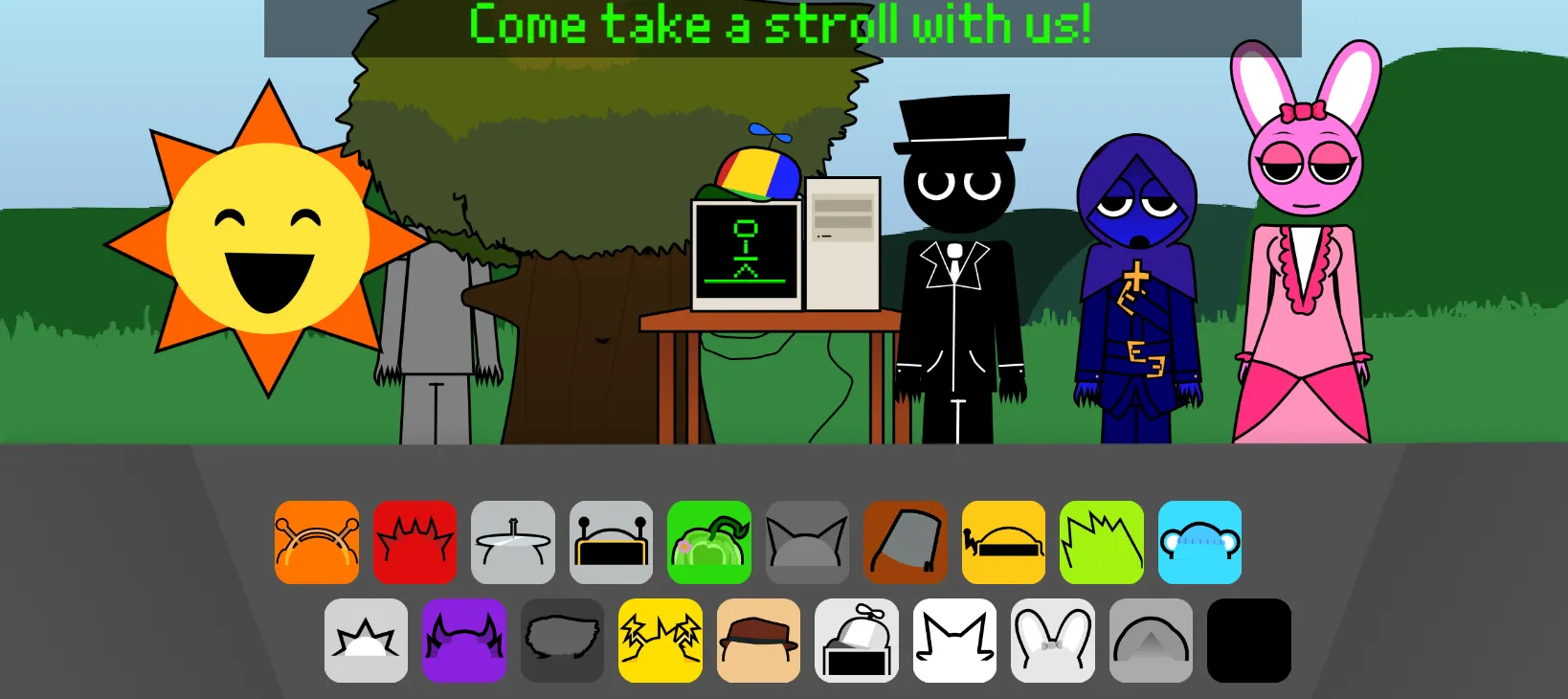 Sprunki Retake: Human Edition Screenshot 4